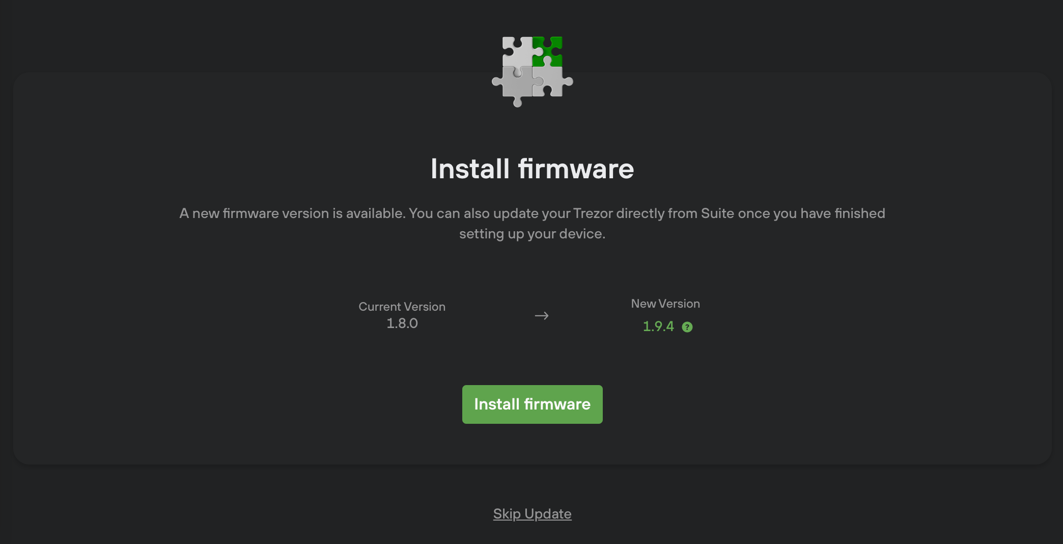 firmware update